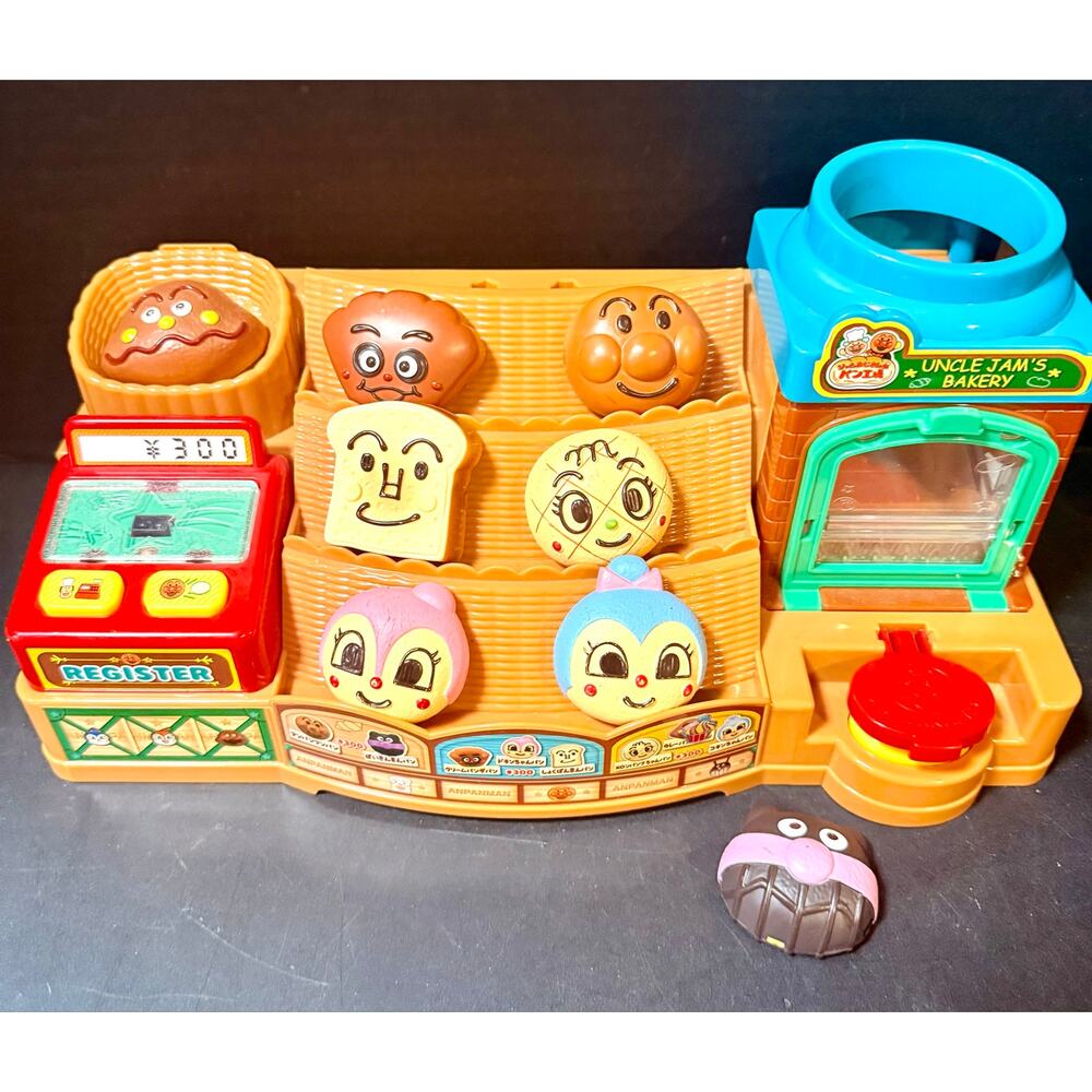 Sega Toys Anpanman Uncle Jam's Bakery toy set  Japanese language